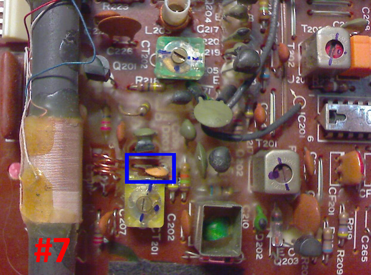 Expanding the FM band coverage on the National (Panasonic) RX-7200 