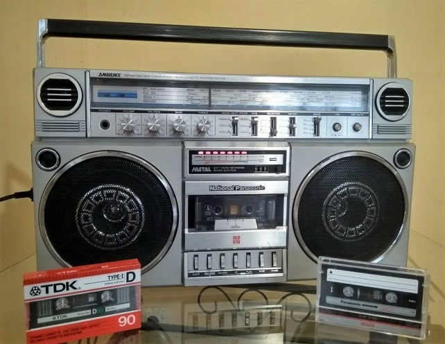 送料無料 通販 激安 ♪昭和銘機 清掃整備ラジカセ National AMBIENCE RX-5150 ラジオ・コンポ