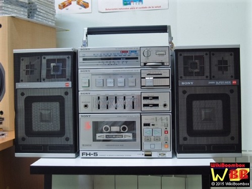 Sony FH-5 boombox